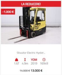 HYSTER CU CABINA