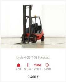 stivuitor linde gpl