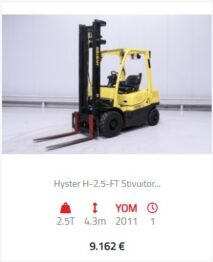 stivuitor diesel Hyster 241028