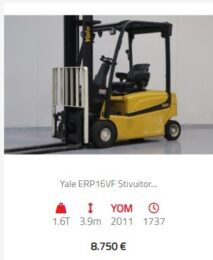 stivuitor electric Yale