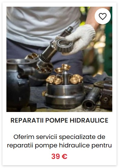 Reparatii pompe hidraulice