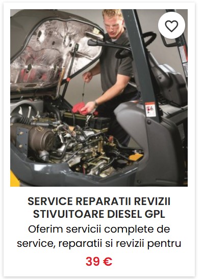 Service, reparatii, revizii stivuitoare diesel si GPL