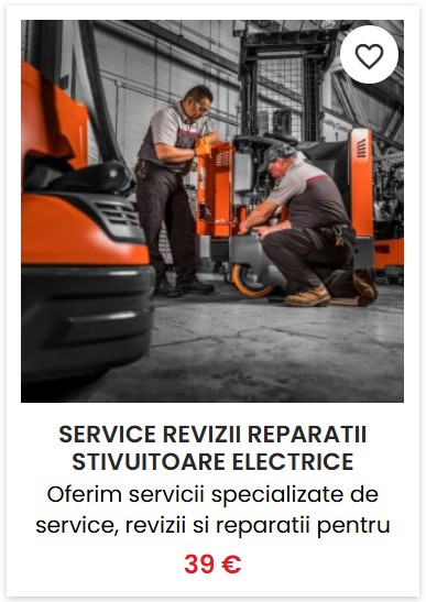 Service, revizii, reparatii stivuitoare electrice