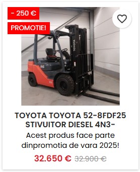 Toyota 52-8FDF25 stivuitor diesel