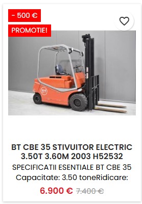 BT CBE35 3.50 tone 3.60 metri 2003