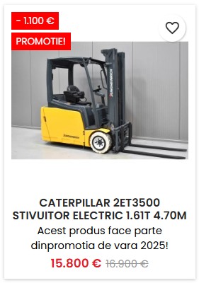 Caterpillar 2ET3500 1.61 tone 4.70 metri 2019